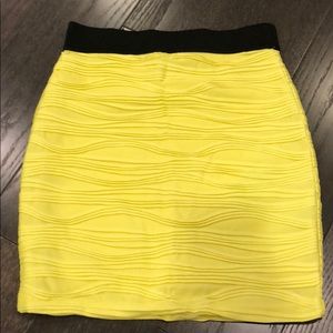 Forever 21 - Neon Yellow Skirt